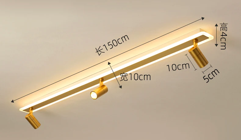 Description Picture 6 of itemSpotlights Smart Led Ceiling Lights Modern Lighting Creative Lamps Living Room Bedroom Lustres Luminaria Decoration Lamparas