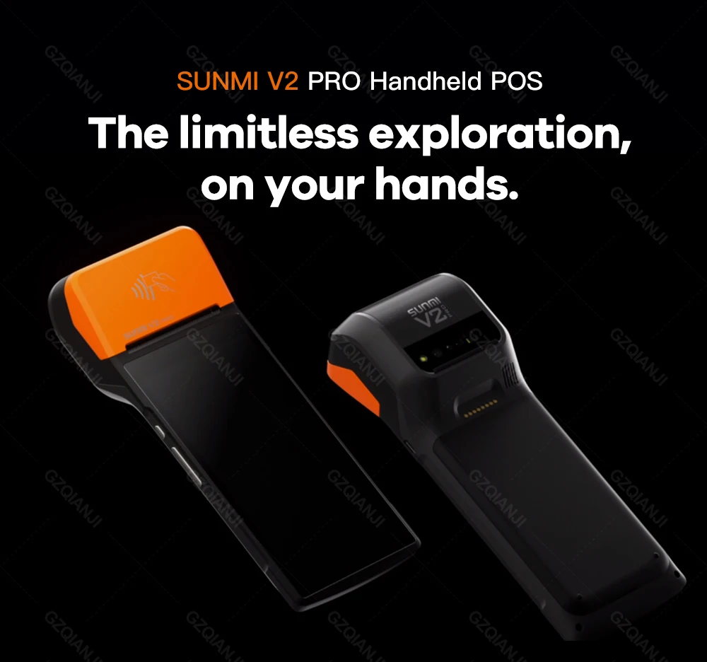 Sunmi V2 V2 pro 4G Wifi Mobile Handheld POS System 58mm Thermal Bluetooth Printer Android PDA Distribution Receipt Bill Printer pocket sticker printer