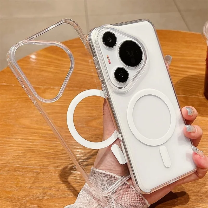 Magsafe Magnetic Transparent Wireless Charging Case