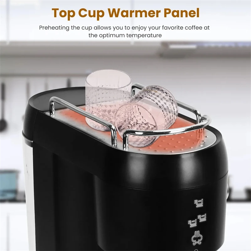 Professional Espresso Coffee Maker Electric Italian Coffee Machine 15 Bar Automatic milk frother Cappuccino Latte Espresso maker 3