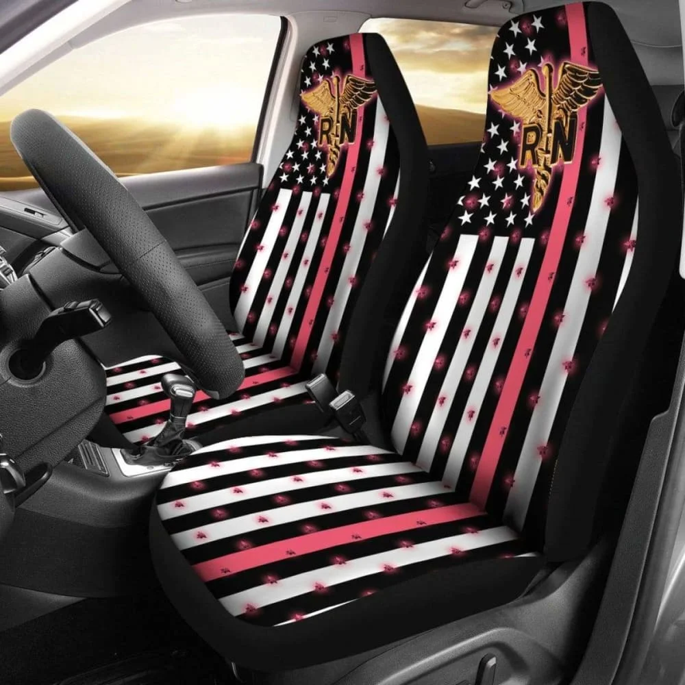 

Nurse Car Seat Covers Set Of 2 Pack of 2 Universal Front Seat Protective Cover