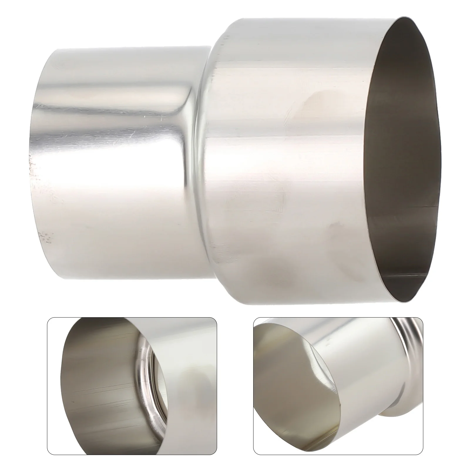 

For Chimney Lining Connections Reducer Flue Liner Ø70mm/Ø50mm Exquisite High Quality Rigid Pipe Stainless Steel