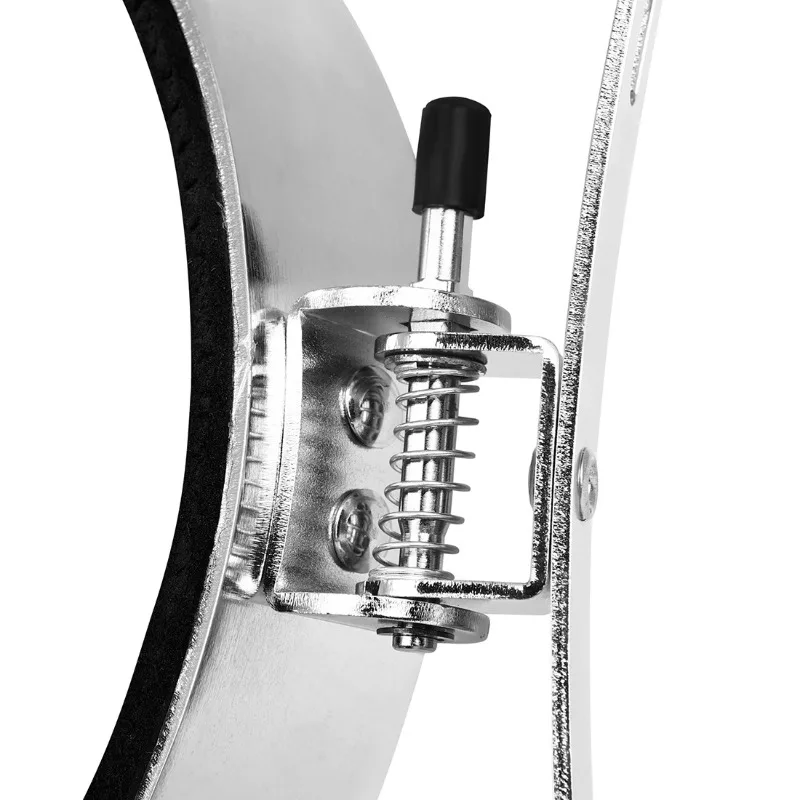 Traveling Drum Leg Support Stainless Steel Material Silver Drum Leg Support Accessories Strike Instrument Accessories