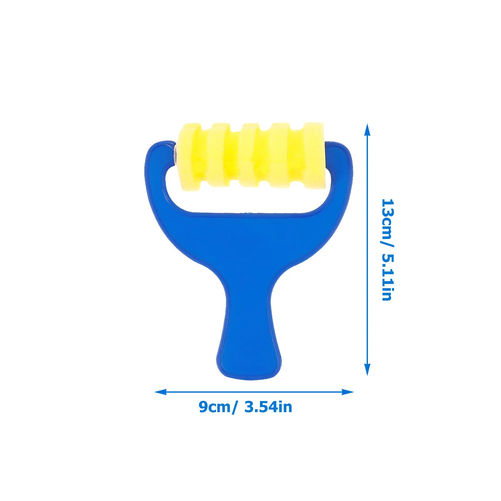 8Pcs 스폰지 페인트 롤러 브러시 어린이를위한 프리미엄 크리 에이 티브 낙서 그리기 아트 도구 어린이 낙서 스탬프 롤러