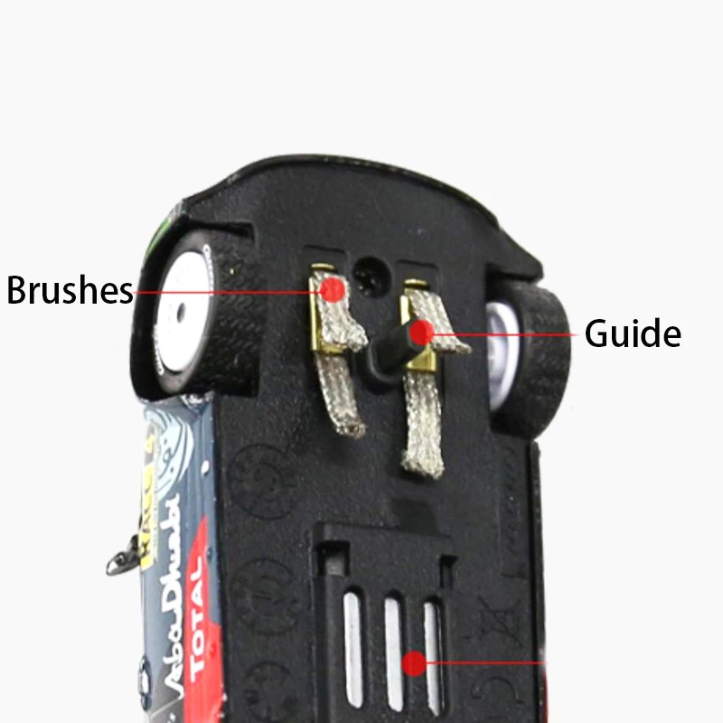 Slot Car Carrera Go 1 43 1/43 143 Guide Brush Double Sliding Contact Brushes Parts 4