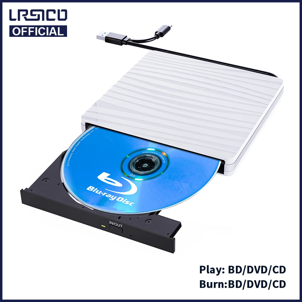 Leitor de Blu-ray portátil Read Write para ligar para computador ...