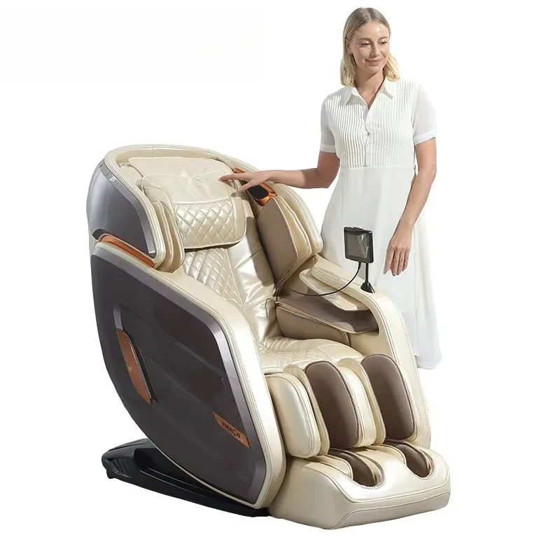 Electric Massage Chair Full Body 4D Zero Gravity Therapy Foot Roller Massage Chairs Touch Recliner Massage Chair With Heat Electric Massage Chair Full Body 4D Zero Gravity Therapy Foot Roller Massage Chairs Touch Recliner Massage Chair With Heat - Image 3