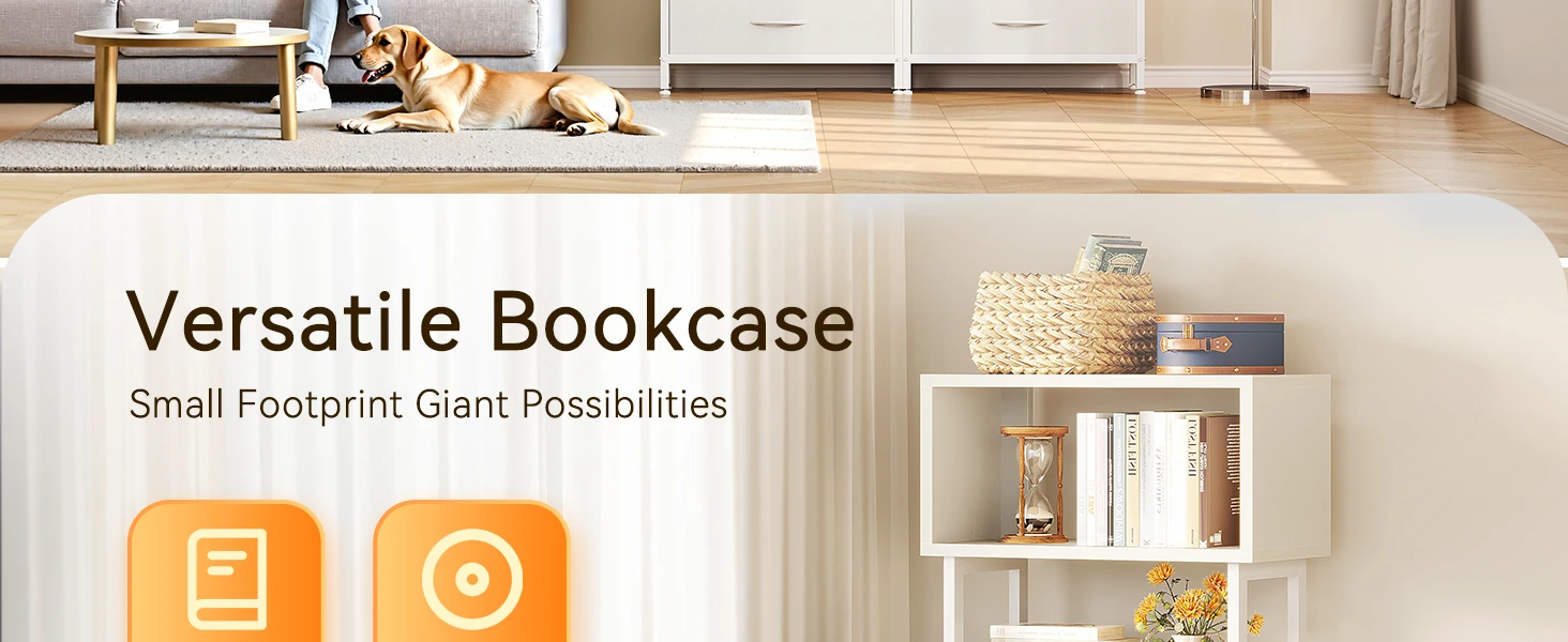 Versatile bookcase