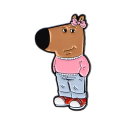 Cute Dog Cartoon Enamel Pin Brooch - Adorable Accessory for Clothing, Jewelry, and Gifts (6)
