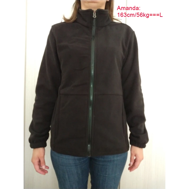 Women's Full Zip Polar Fleece Jacket Hiking Camping Outdoor Recreation Coat Zipper Pockets hiking jackets,waterproof hiking jackets,waterproof jacket,waterproof coats,softshell jackets,polar fleece jacket