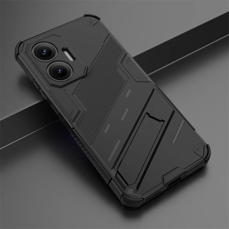 SEAHAI Case For Xiaomi POCO F5 5G, Sturdy Shockproof Case Soft