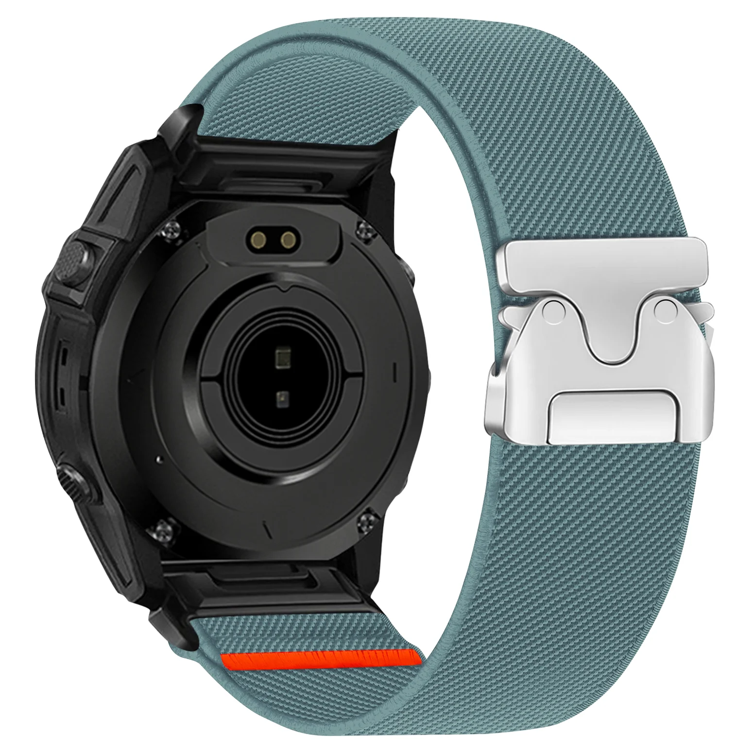 Premium Elastic Nylon Sport Watch Strap with Parachute Style Buckle