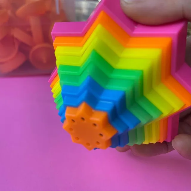 3D Star Illusion Magic Spiral Fidget Anxiety Toys For Autism Juguete Antiestres Niños Zabawki Antystresowe антистресс для детей 5