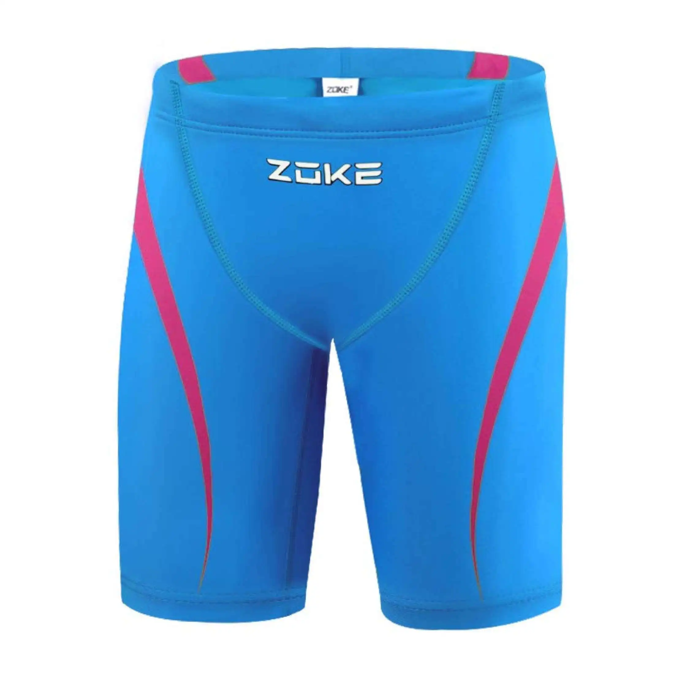 ZOKE Boy Swimming Shorts Teenager Competitive Training Swimsuit Quick Dry Kid Swim Pants Boys Natacion Tights Swimming Jammer men swimming trunks