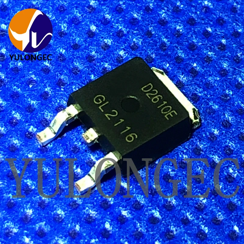 

10PCS AOD2610E N-Channel Power MOSFET 46A/60V 9.5mOhms TO-252 Chip Original