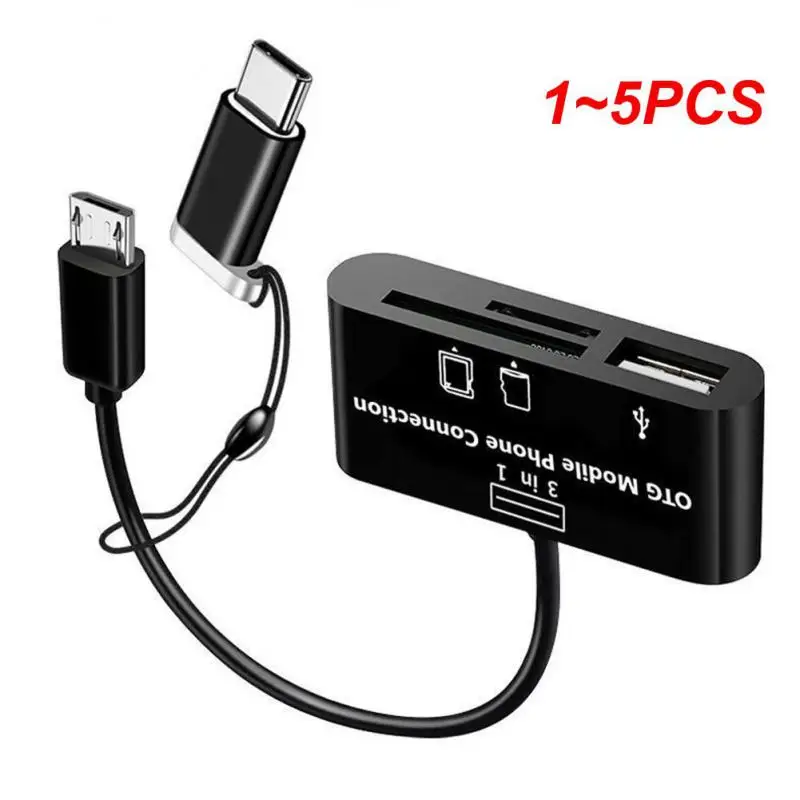 

Устройство для чтения карт памяти Micro USB Type-C, 1-5 шт.