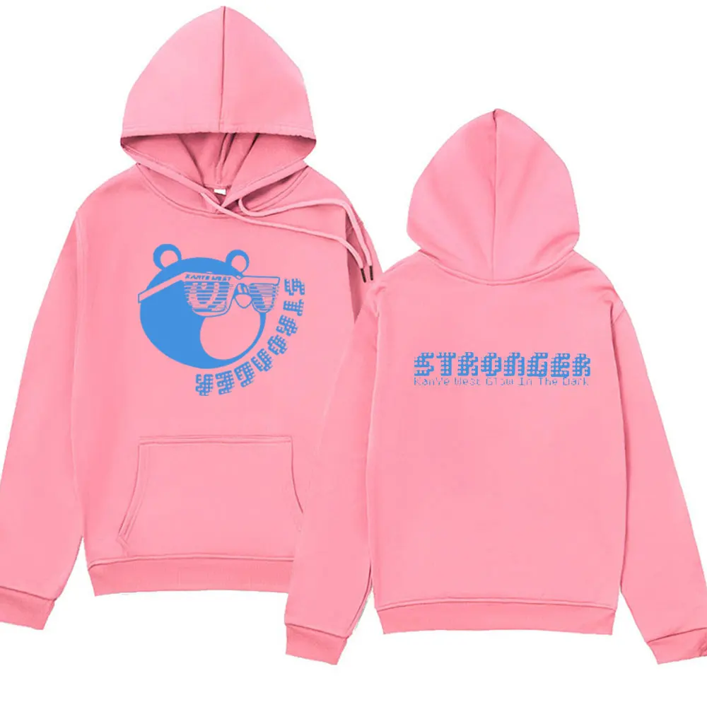Rapper Kanye West Graduation 2024 Vintage Aesthetic Hoodie Men Women's Oversized Fashion Trend Hip Hop Sweatshirt Hoodey Male