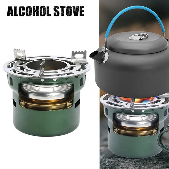 Portable Alcohol Stove for Camping & Hiking 1