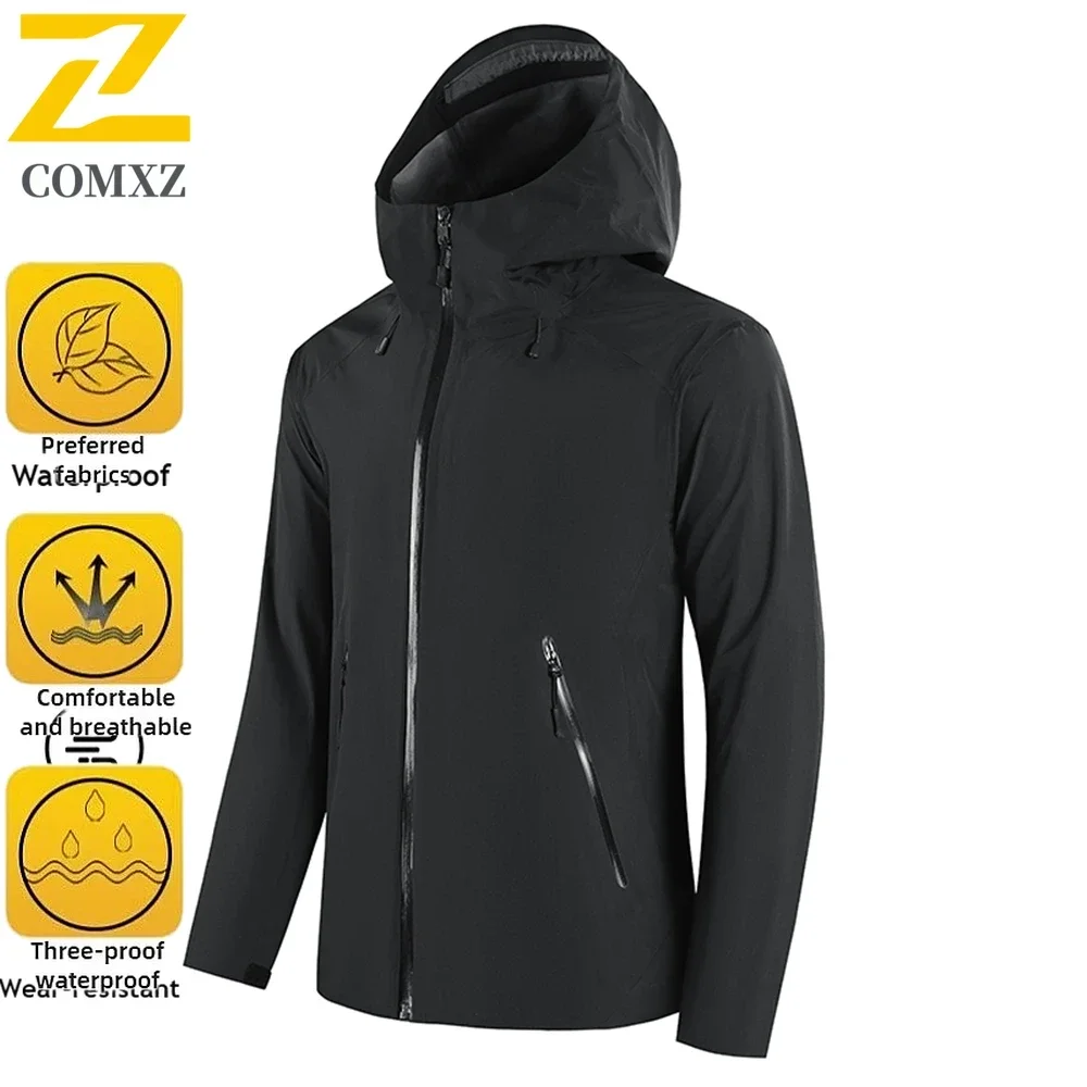 EiAO Waterproof Fly Fishing Clothes Hiking Single-layer Soft Shell Jacket Camping Coat Chaqueta Cortavientos Hombre Jacket Men