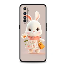 Adorable Rabbit with Purple Hat Shockproof Phone Case - Realme C11 (A1)