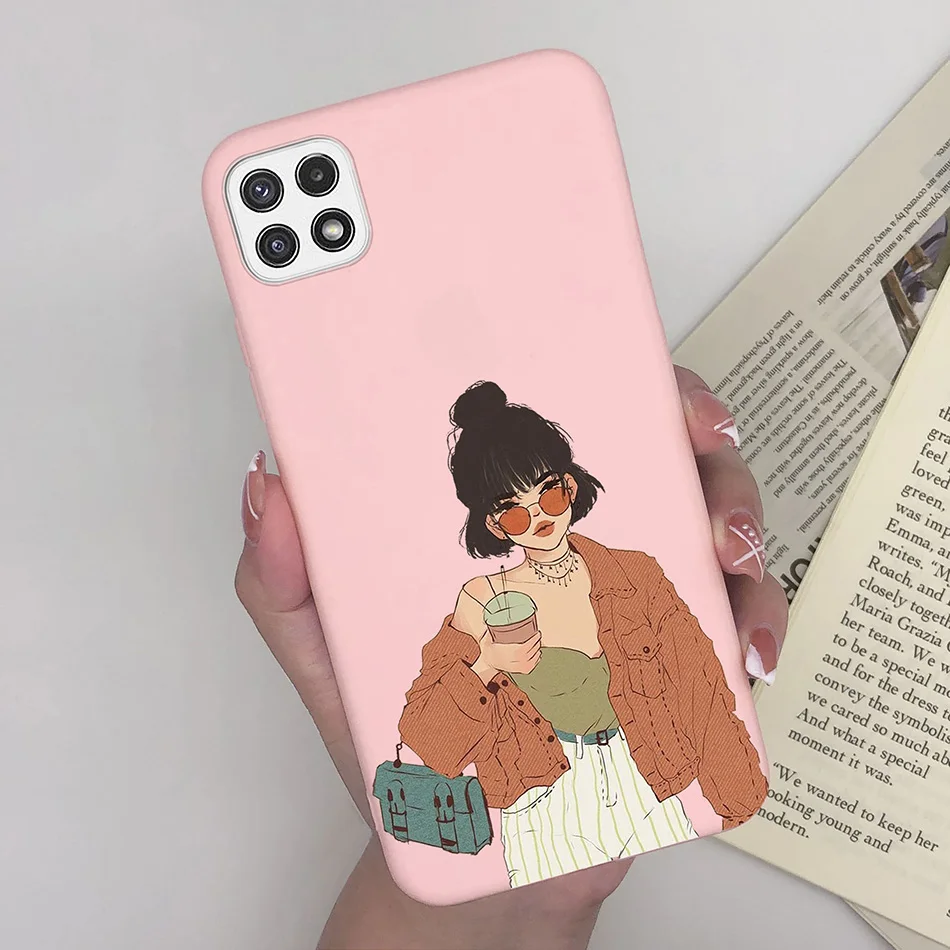Cute Avocado Silicon Soft Phone Cover - Colorful Shell for Samsung Galaxy A Series