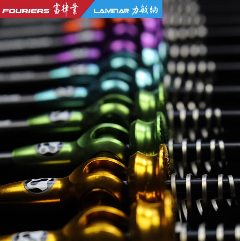 Fouriers-quick release titanium axle with carbon lever, QR skewers for road bike 100mm 130mm 43g