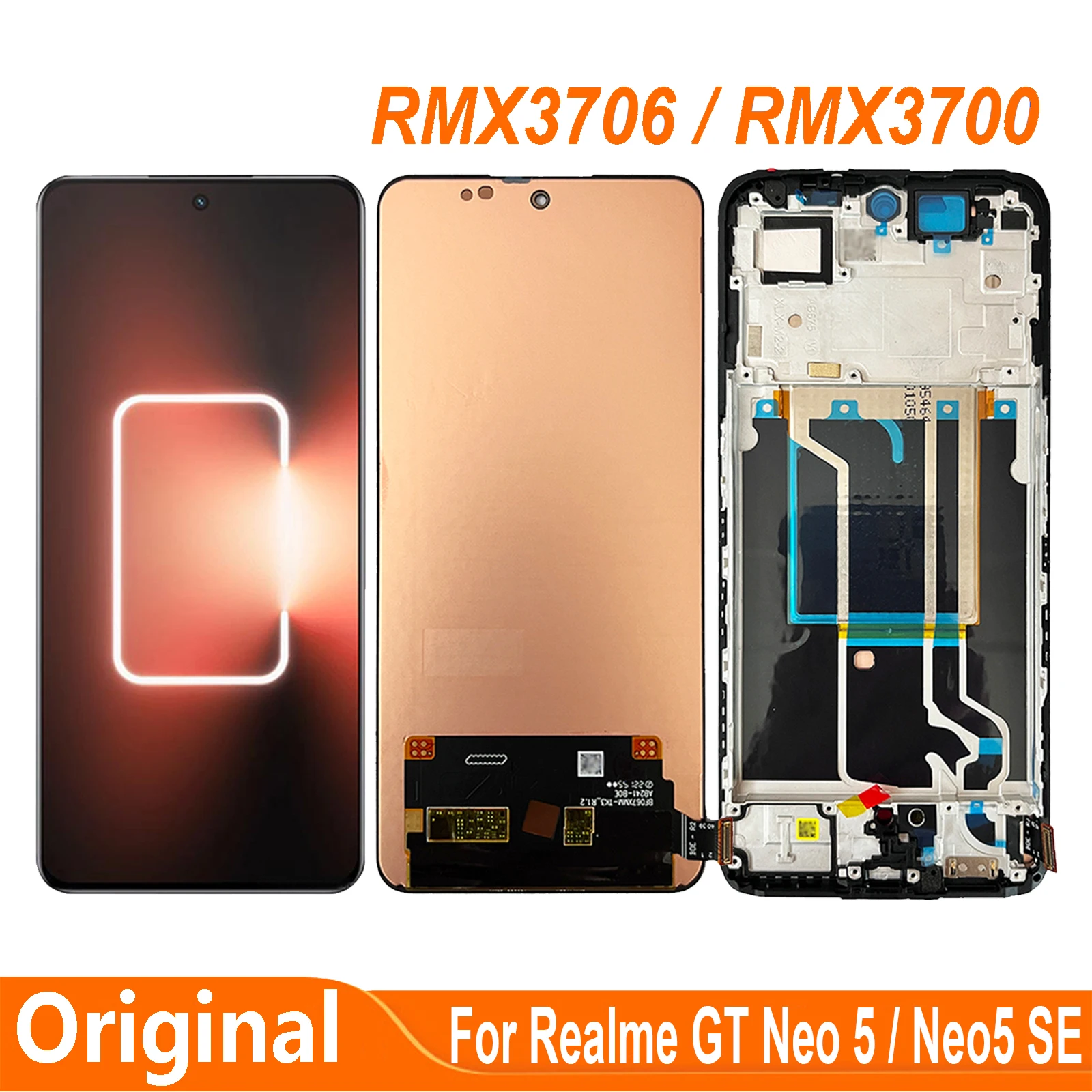 realme-gtネオ5neo-5-sermx3700rmx3706用のlcdタッチスクリーンパネル