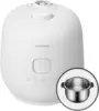 Induction Heating Dual Pressure Rice Cooker 6 Cup (Uncooked) Full Stainless Inner Pot High/Non-Pressure Auto Steam Clean 1