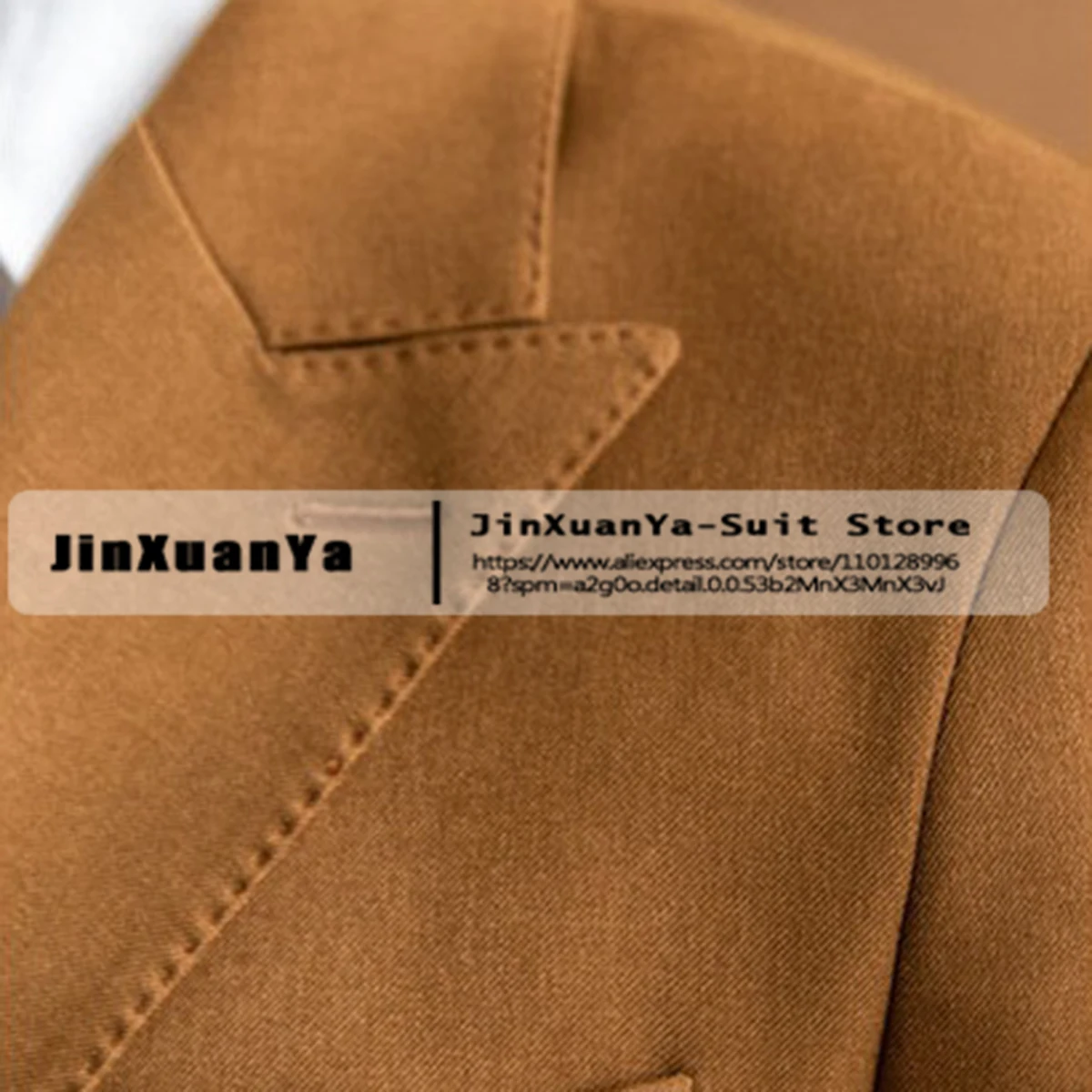 2024 Men's Blazer Tuxedos Leisure Suede Double Breasted Retro Suit Customs Self-cultivation Jackets for Wedding（Only Coat）