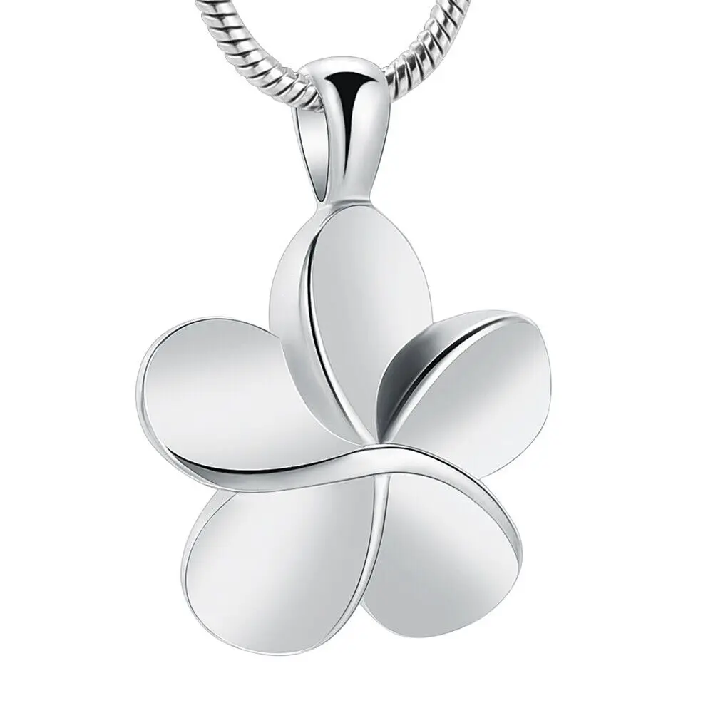 

Cremation Necklace Urn Pendant Stainless Steel For Pet Human Ashes Pray Lucky Memorial Jewelry Customize Keepsake