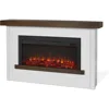 Bernice 67" Landscape Electric Fireplace with Mantel for Living Room or Bedroom, Replaceable Fireplace Insert Heater 1