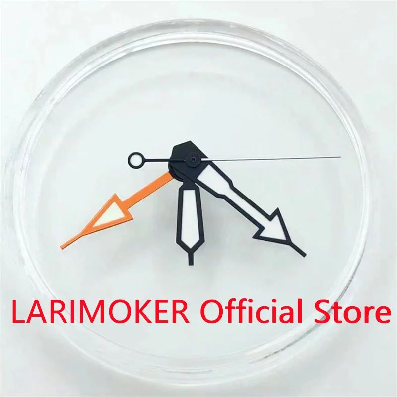 LARIMOKER Hand Armaturen Grün Leuchtende Pointer für GMT Uhren NH34 Bewegung – Detail 19