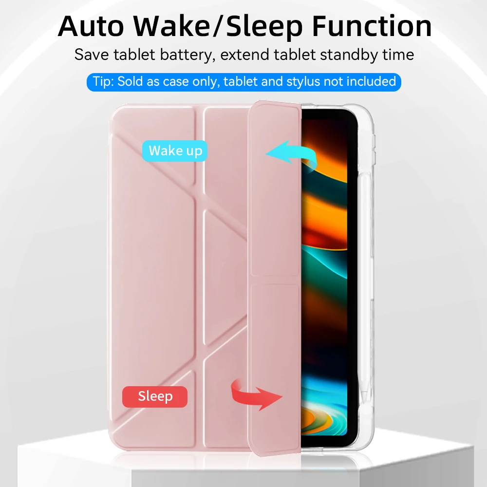 Sleek & Durable Clear Protective Tablet Case