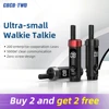 CBCBTWO 1Q Pencil Mini Walkie Talkie, Portable Two Way Radio Station for Restaurant and Hotel, USB Type C, 4 Pcs 1