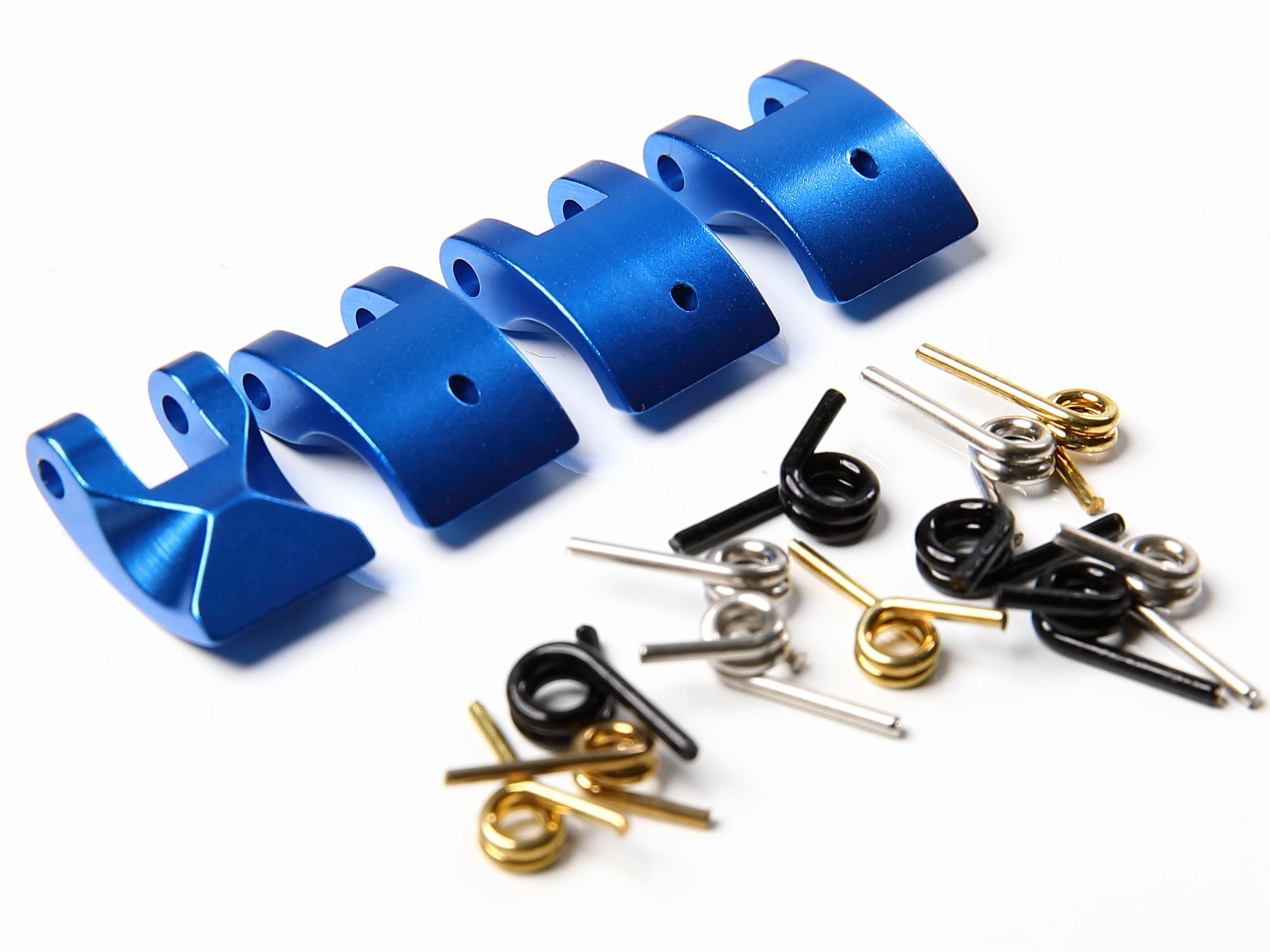 Gtb Cnc Long-Wear Pochette In Alluminio 4 Pezzi Con 3 Molle Set Per Losi 8Ight 8Ight-T 8B 8T