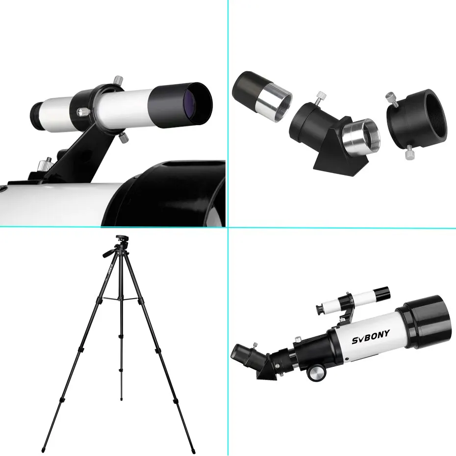 SVBONY SV501P Telescope for Beginners Adults, Astronomical Refracting Telescope for Gift Moon Planets, Astronomical Telescope