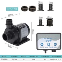 100-240V 12W 1200L/h Jebao DCS-1200 ความถี่ตัวแปร Submersible ปั๊มถังปลาน้ําปั๊มกระแสเงินสดปรับพลังงานปั๊มน้ํา 1