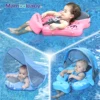 Mambobaby float 2 VIP Dropshipping Non-Inflatable Baby Float with Canopy Chest Floater Spa Buoy Trainer Suppliers 1
