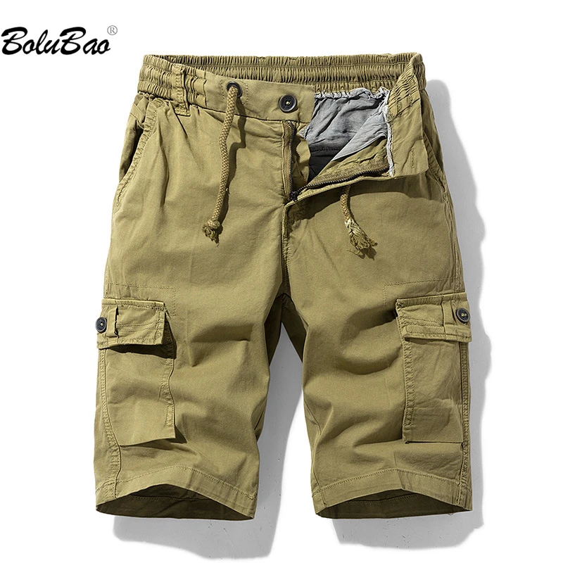 

BOLUBAO 2023 Casual Shorts Men's Spring Summer Products Slim-Fit Breathable Cotton Shorts High-Quality Design Hot Shorts Men