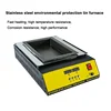 110V/220V Tin Melting Pot Solder Tin Pot Tin Melting Furnace Thermoregulation Soldering Desoldering Bath 30~400 Degree Ajustable 3