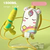 Children Cartoon Backpack Water Gun Toy Pull Type Large Capacity Outdoor Beach Pool Fight Gun Cute Summer Pool Toy 2