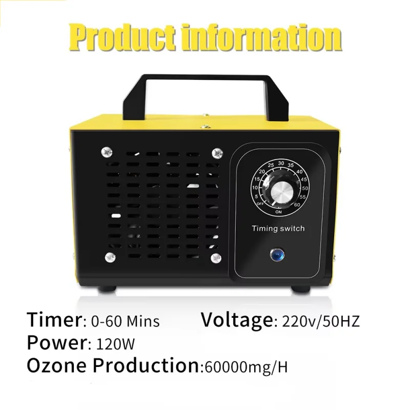 Air Purifier Ozone Generator Air Purifier Disinfection and Sterilization New House Decoration Formaldehyde Removal and Odor Removal