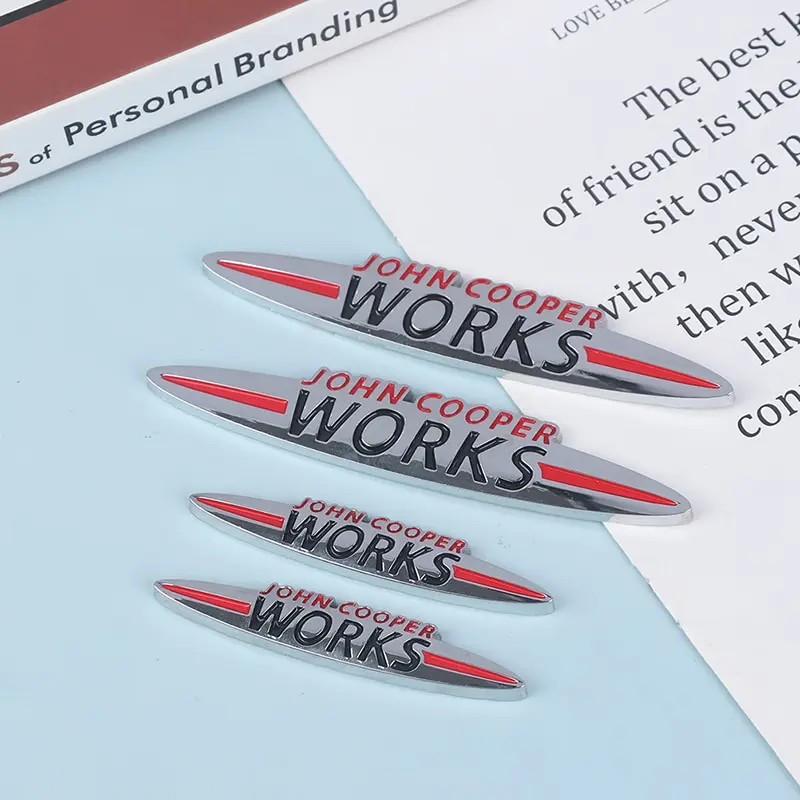 Car Sticker Applicable To Mini Modified John Cooper Works Metal Frete Gratis Para Brasil Car Decoration