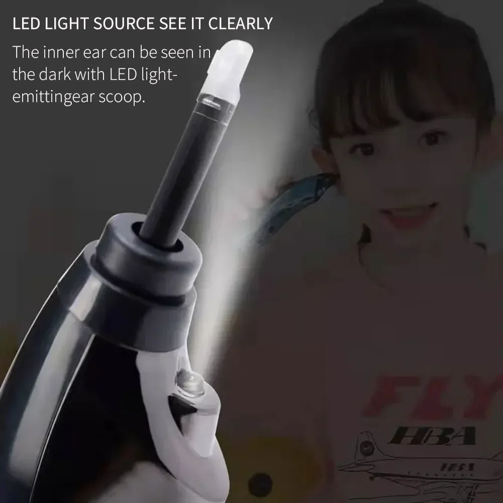 Multi Functional Ear Canal Care All-in-one Machine Electric Self Suction Ear Remover Rotating Electric Suction Ear Remover 6