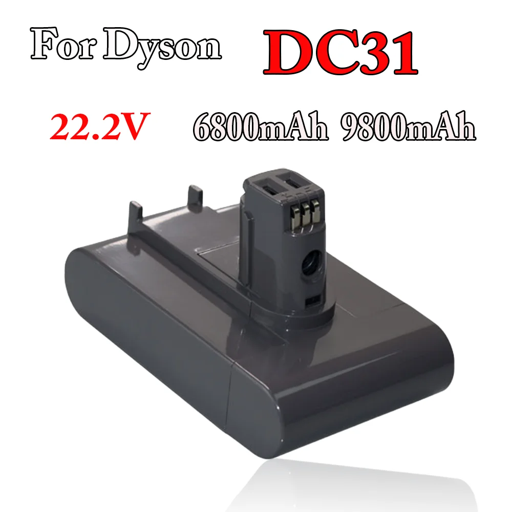 

(Type A) 22.2V 9800mAh Li-ion Vacuum Battery for Dyson DC35, DC45 DC31, DC34, DC44, DC31 Animal, DC35 Animal,917083-01