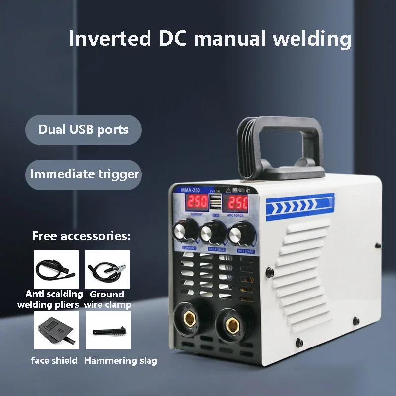 Electric Welding Machine 220V Small Household Portable Inverter DC Micro Industrial Welding Machine 2
