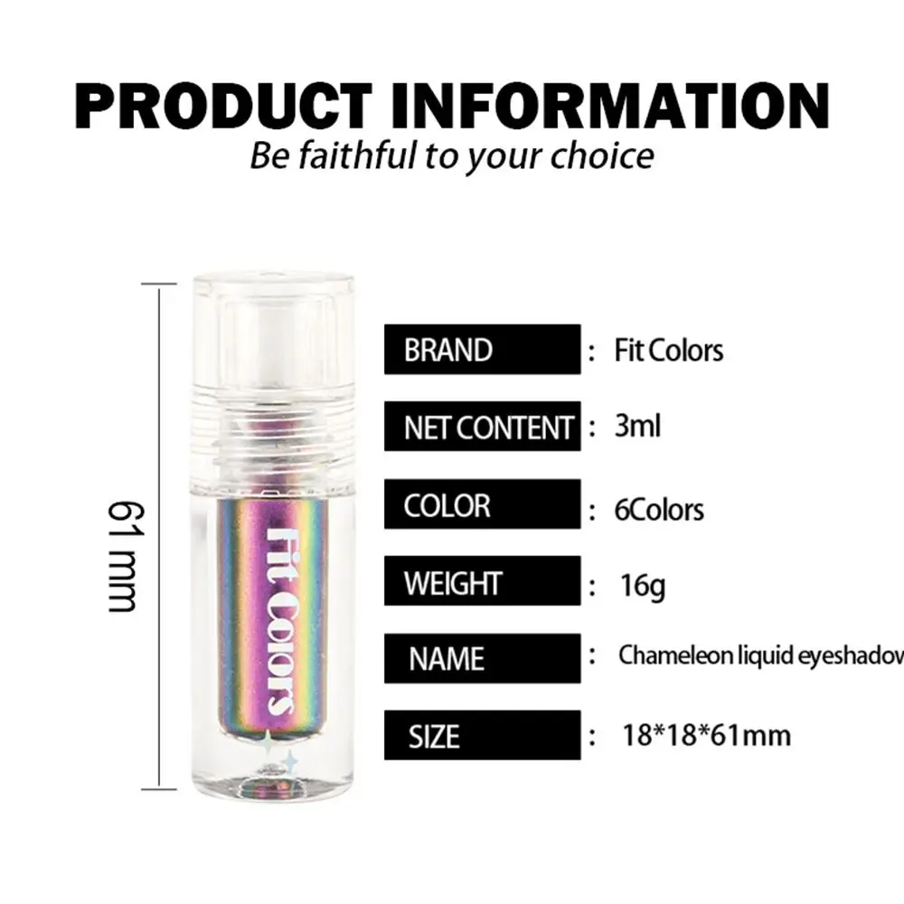 Multi-Chrome Liquid Glitter Lipsticks Eyeshadow Stick Long Wearing Matte Liquid Lipstick For Women Girls Makeup Tool