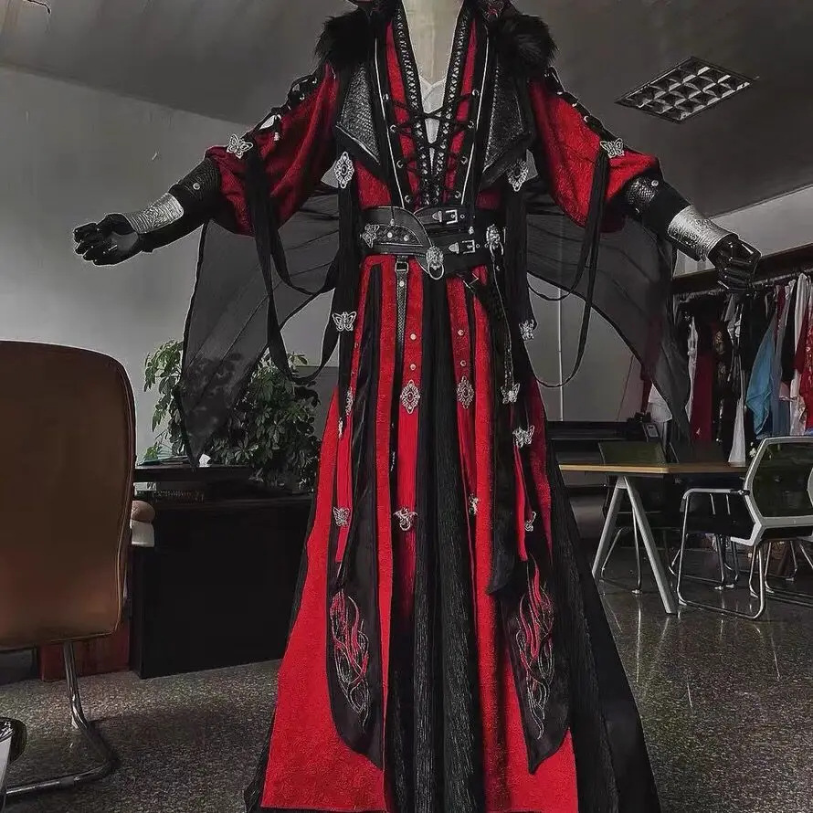 thumbnail image 1 of Serie de TV china TGCF Tian Guan Ci Fu Xie Lian Hua Cheng disfraz de Cosplay Hua Cheng Cos vestido Hanfu conjunto completo, 1 of 4