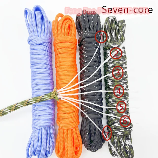 7 Cores 550 Paracord Cord: Unwavering Strength, Limitless Versatility
