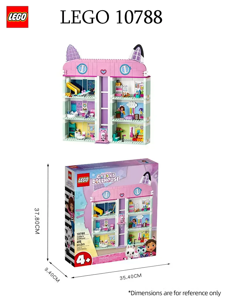 LEGO 10788 Gabby’s Dollhouse Building Toy Set